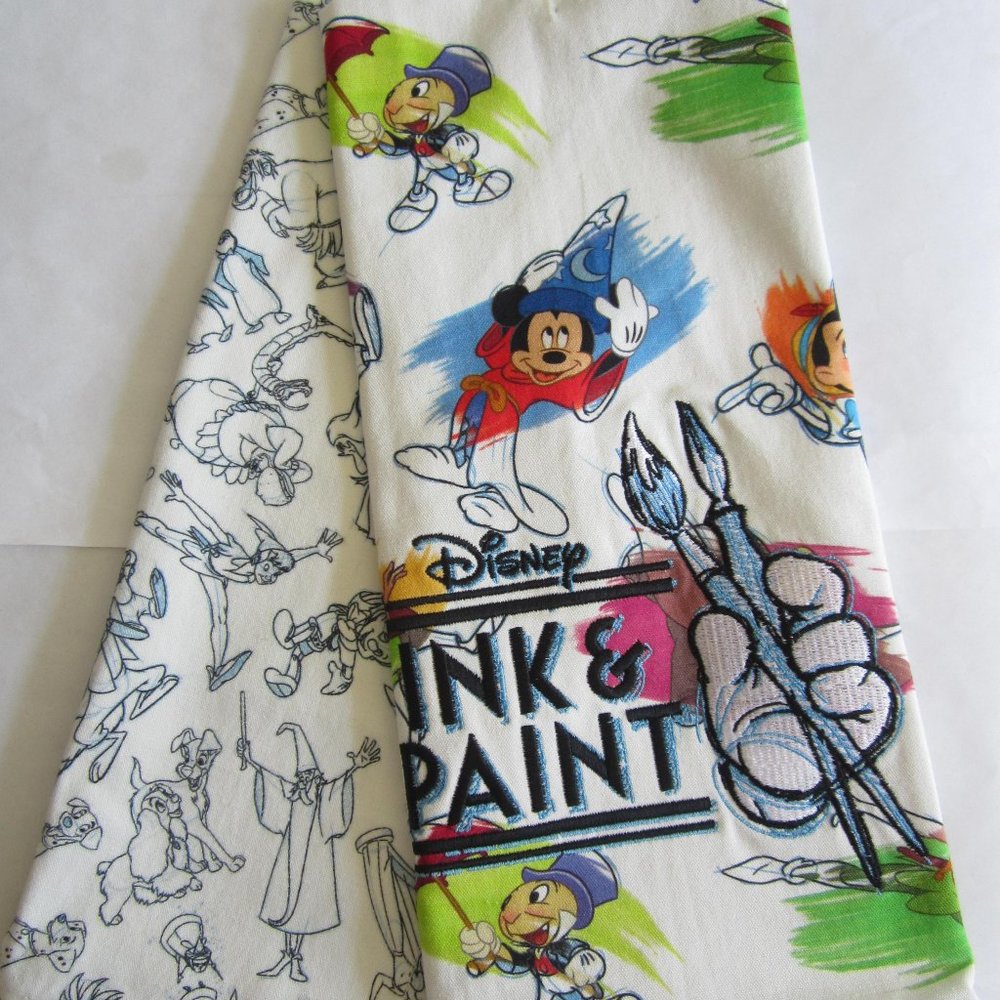 Disney Mickey Ink & Paint Kitchen Towel 2 Pieces